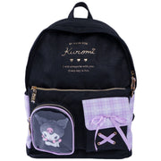 サンリオキャラクターズ ぬいぐるみ付デイパック クロミ ポチャッコ シナモロール クロミ マイメロディ 遠足 女の子 男の子 学校 幼稚園 保育園 小学生 リュックサック バックパック 旅行 入学 入園 お出かけ かわいい キッズ リボン チェック お誕生日 プレゼント