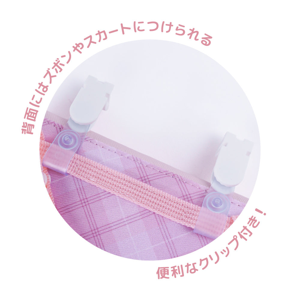 サンリオキャラクターズ リボンプレートマルチポケット クロミ シナモロール マイメロディ 女の子 商品画像3