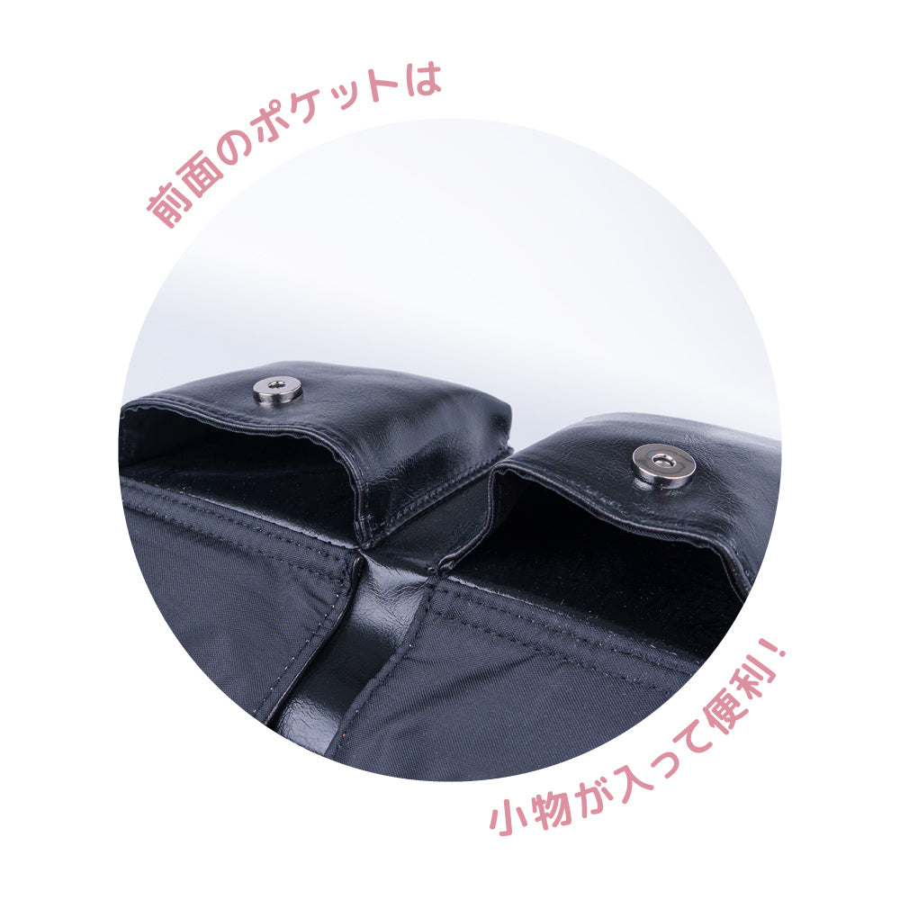 Coboca+ ダブルポケットボストンバッグ 肩掛け お出かけ 小学生 中学生 商品画像3