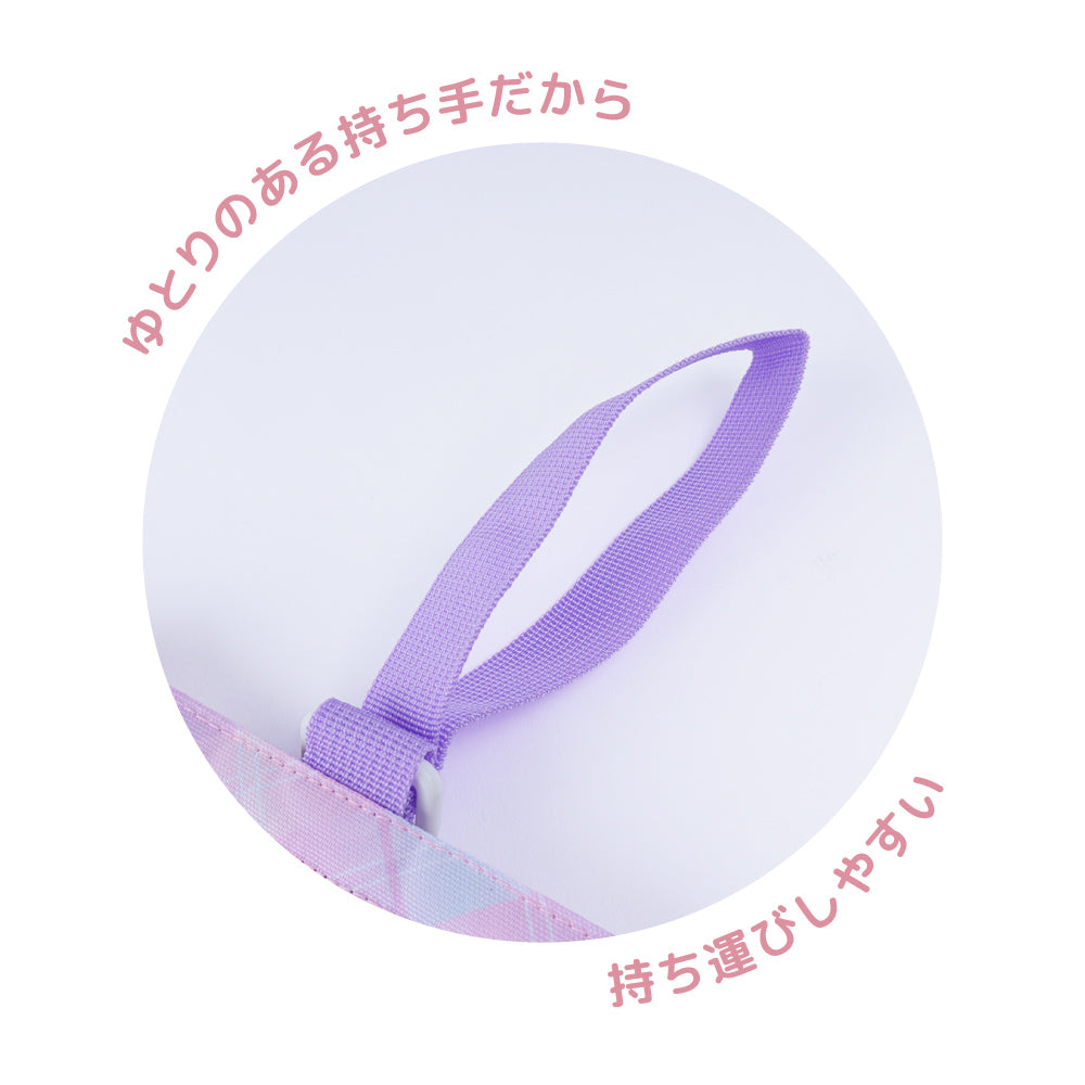 Coboca+ 抗菌防臭シューズバッグ ネコミミ 猫耳 ハートチャーム キーホルダー 商品画像3
