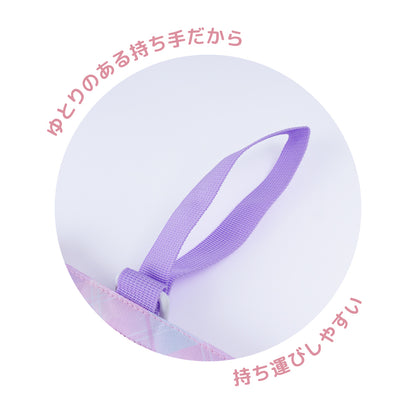 Coboca+ 抗菌防臭シューズバッグ ネコミミ 猫耳 ハートチャーム キーホルダー 商品画像3