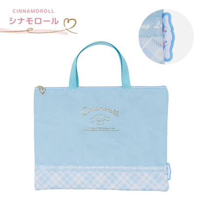 サンリオキャラクターズレッスンバッグ クロミ シナモロール ポチャッコ マイメロディ キティ 商品画像5