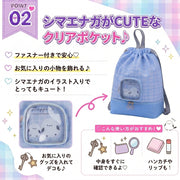 Coboca+ シマエナガ２層式ナップサック 抗菌 防臭 加工 衛生対策 チェック柄 2層式 二層式 ナップサック リュック 巾着バッグ プールバッグ スイミングバッグ 水泳バッグ 水着入れ 体操服袋 体操着袋 お着替えバッグ 学校用品 学用品 通学 通園 小学生 小学校 キッズ ジュニア 女の子 ガールズ ブラック 黒 ベージュ ブルー 青 水色 シンプル かわいい ガーリー 軽量 持ち手付き レジャー アウトドア 海 川 プール 水辺 遠足 ピクニック お出かけ 旅行 習い事 塾 部活 キャンプ 夏休