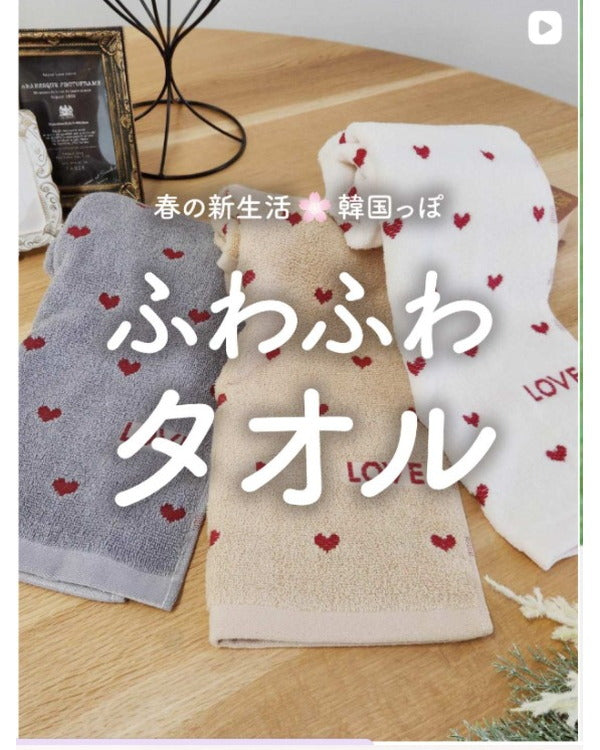 Instagram投稿 4: ふわふわタオル
